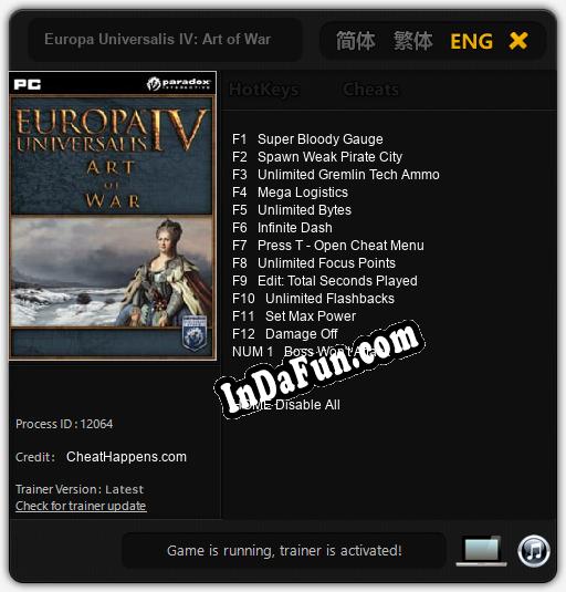 Europa Universalis IV: Art of War: Trainer +13 [v1.9]