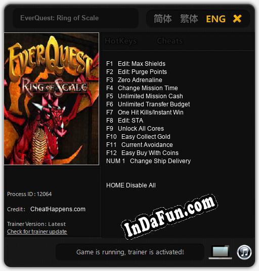 EverQuest: Ring of Scale: Cheats, Trainer +13 [CheatHappens.com]