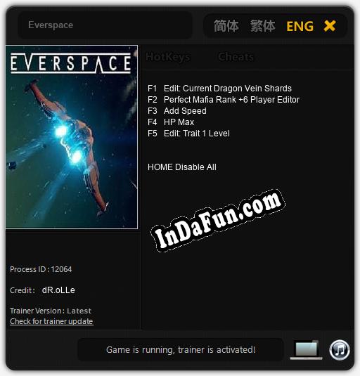 Everspace: Cheats, Trainer +5 [dR.oLLe]