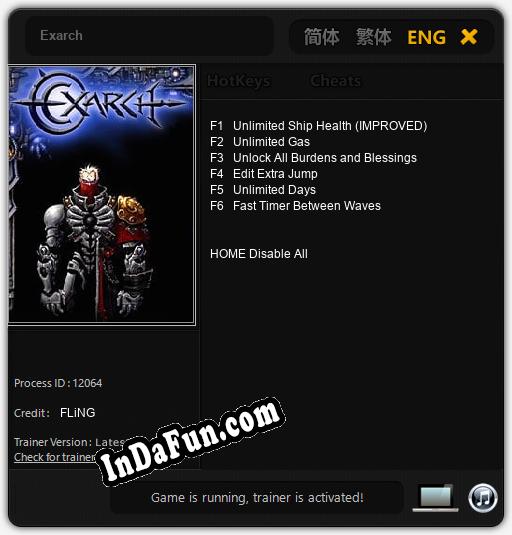 Exarch: Cheats, Trainer +6 [FLiNG]