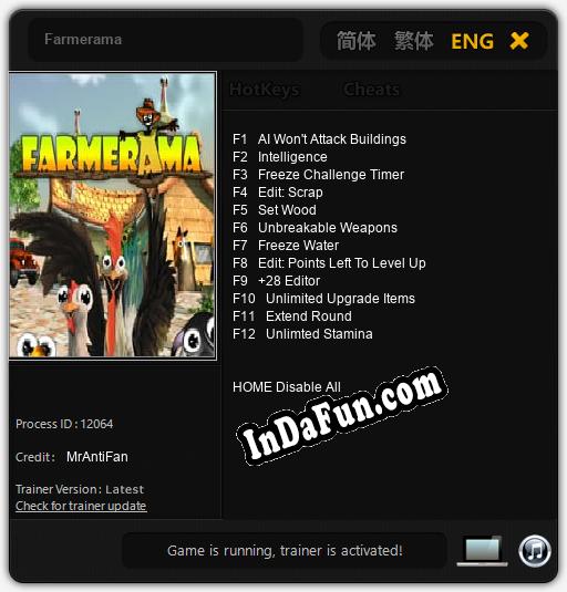 Farmerama: Cheats, Trainer +12 [MrAntiFan]