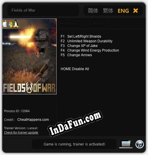 Fields of War: Trainer +5 [v1.2]