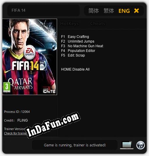 FIFA 14: Cheats, Trainer +5 [FLiNG]