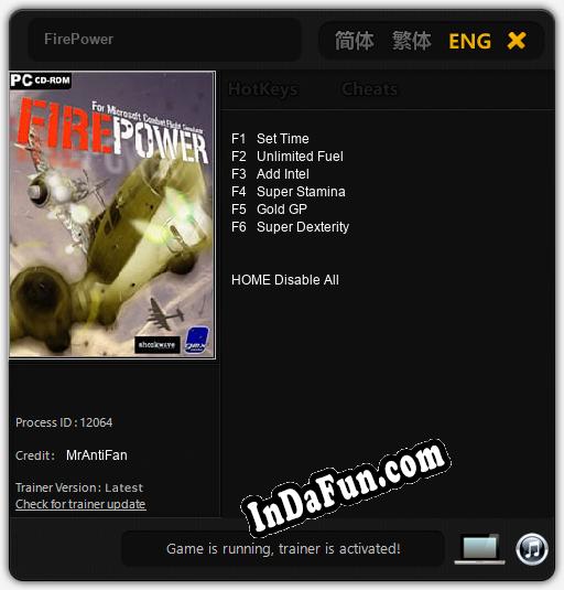 FirePower: TRAINER AND CHEATS (V1.0.30)