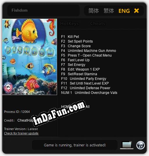 Fishdom: Cheats, Trainer +13 [CheatHappens.com]