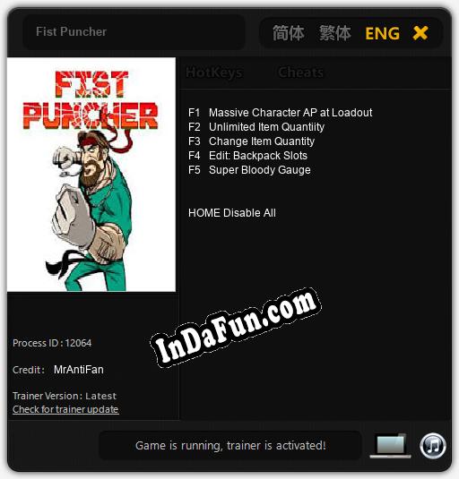 Trainer for Fist Puncher [v1.0.3]