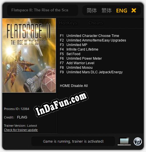 Flatspace II: The Rise of the Scarrid: Cheats, Trainer +9 [FLiNG]