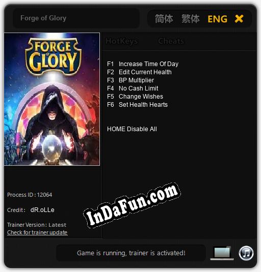 Forge of Glory: Cheats, Trainer +6 [dR.oLLe]