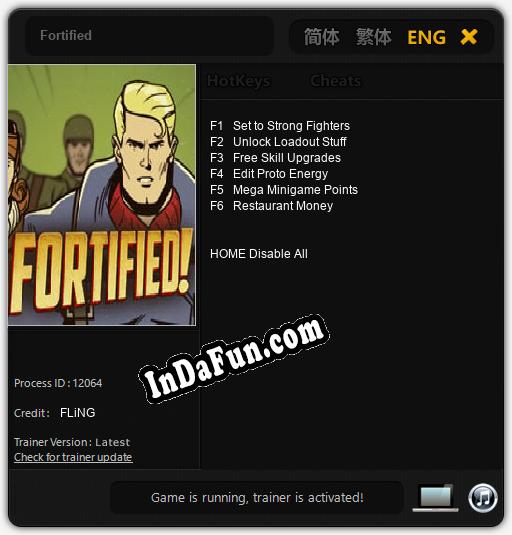 Fortified: Cheats, Trainer +6 [FLiNG]