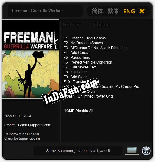 Freeman: Guerrilla Warfare: Cheats, Trainer +13 [CheatHappens.com]