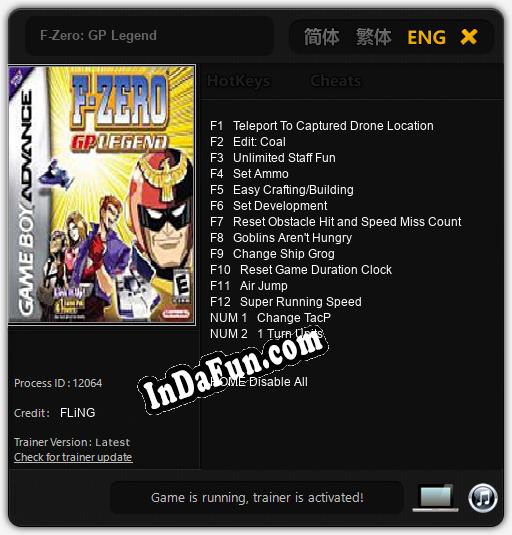 F-Zero: GP Legend: Trainer +14 [v1.6]