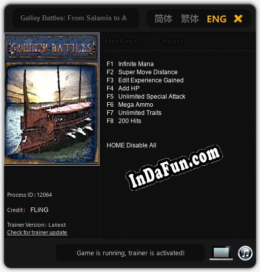 Galley Battles: From Salamis to Actium: TRAINER AND CHEATS (V1.0.97)