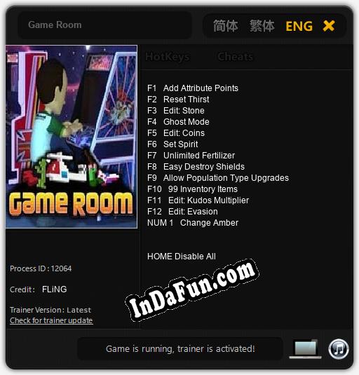 Game Room: Cheats, Trainer +13 [FLiNG] » Free Download PC Games ...
