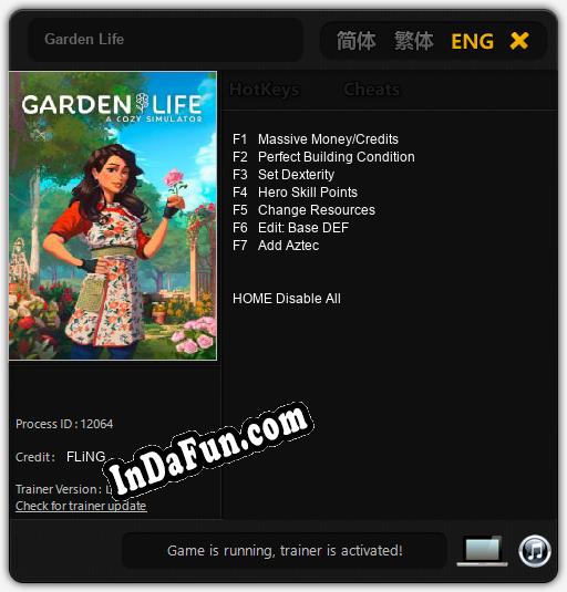 Garden Life: Trainer +7 [v1.4]