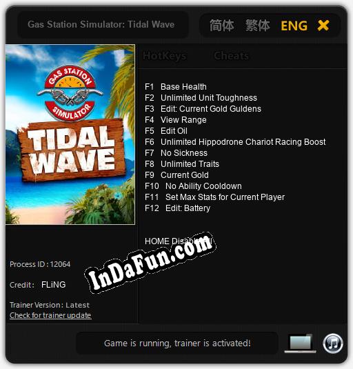 Gas Station Simulator: Tidal Wave: Cheats, Trainer +12 [FLiNG]