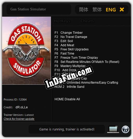 Gas Station Simulator: TRAINER AND CHEATS (V1.0.16)