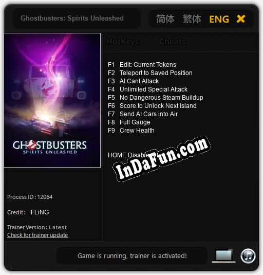 Ghostbusters: Spirits Unleashed: Trainer +9 [v1.5]