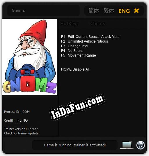 Trainer for Gnomz [v1.0.7]