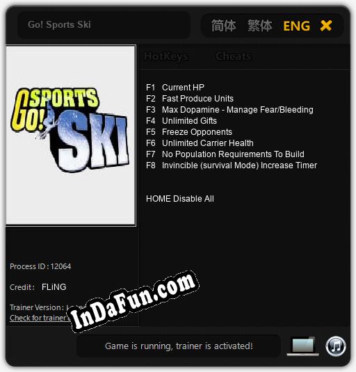 Go! Sports Ski: Trainer +8 [v1.7]