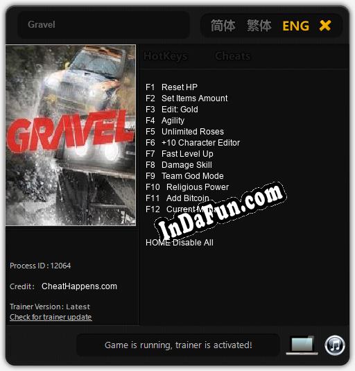 Gravel: Cheats, Trainer +12 [CheatHappens.com]