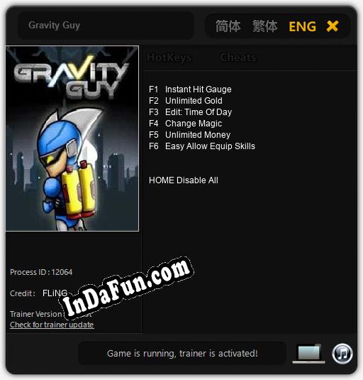 Gravity Guy: Cheats, Trainer +6 [FLiNG]