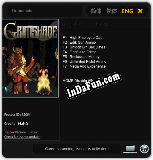 Grimshade: TRAINER AND CHEATS (V1.0.4)