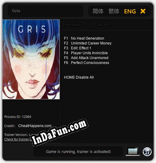 Gris: Trainer +6 [v1.8]