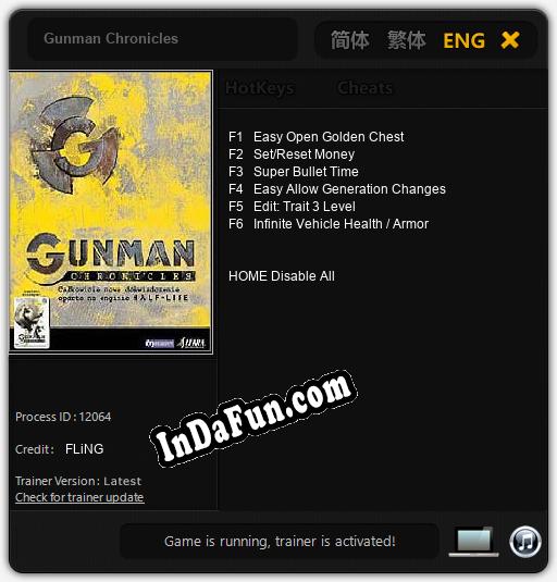 Gunman Chronicles: Trainer +6 [v1.5] » Free Download PC Games - Direct ...