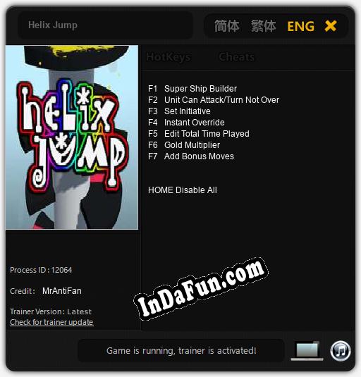 Trainer for Helix Jump [v1.0.8]