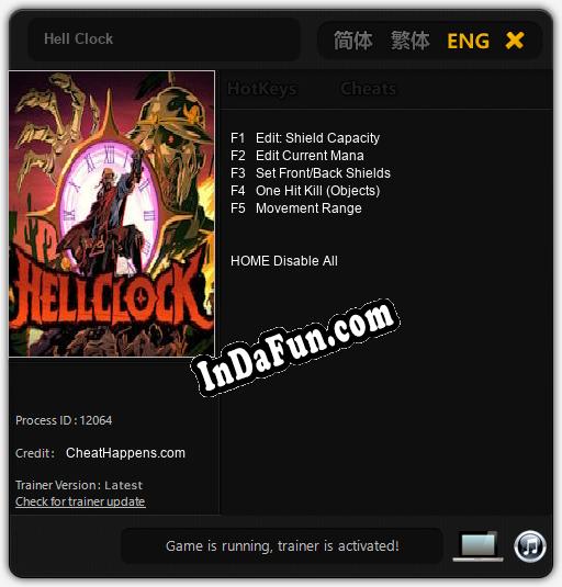 Hell Clock: Cheats, Trainer +5 [CheatHappens.com]