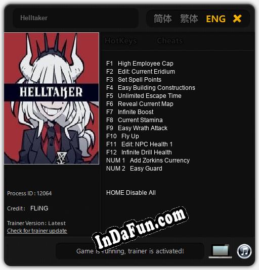 Helltaker: Cheats, Trainer +14 [FLiNG]