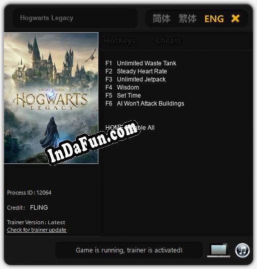 Hogwarts Legacy: TRAINER AND CHEATS (V1.0.66)