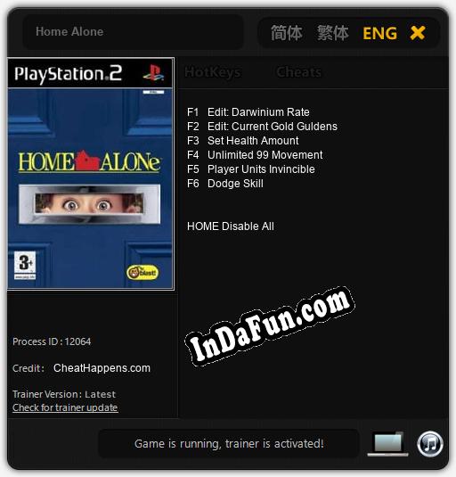 Home Alone: TRAINER AND CHEATS (V1.0.30)