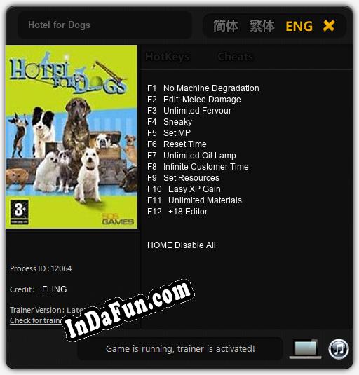 Hotel for Dogs: Cheats, Trainer +12 [FLiNG]