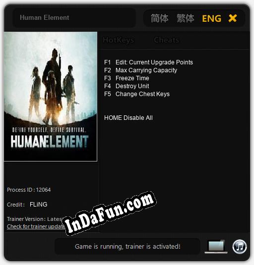 Human Element: Trainer +5 [v1.7]