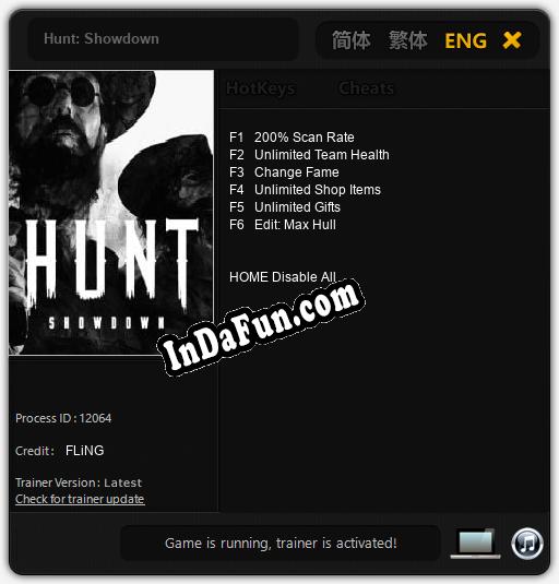 Hunt: Showdown: Trainer +6 [v1.8]