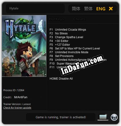 Hytale: TRAINER AND CHEATS (V1.0.37)