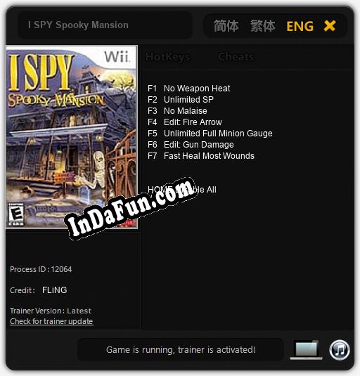 I SPY Spooky Mansion: Cheats, Trainer +7 [FLiNG]