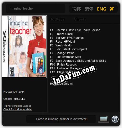 Trainer for Imagine Teacher [v1.0.2]