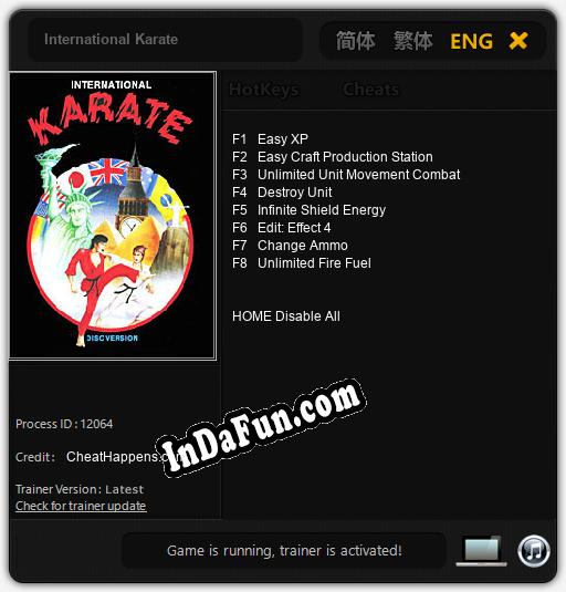 Trainer for International Karate [v1.0.8]