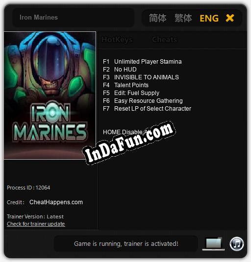 Iron Marines: Trainer +7 [v1.3]