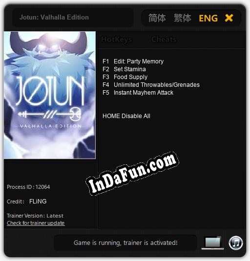 Jotun: Valhalla Edition: Cheats, Trainer +5 [FLiNG]