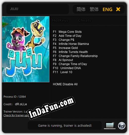 JUJU: Trainer +11 [v1.3]