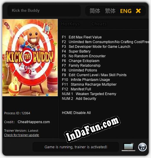 Kick the Buddy: TRAINER AND CHEATS (V1.0.92)