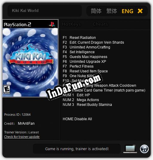 Kiki Kai World: Cheats, Trainer +15 [MrAntiFan]