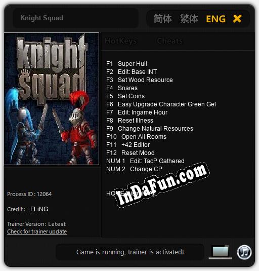 Knight Squad: Trainer +14 [v1.5]