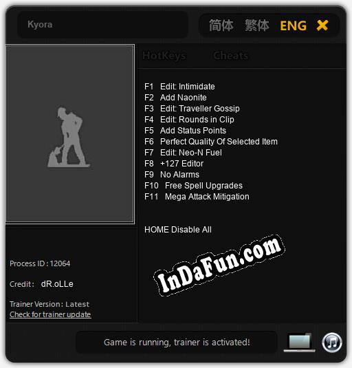 Kyora: Cheats, Trainer +11 [dR.oLLe]