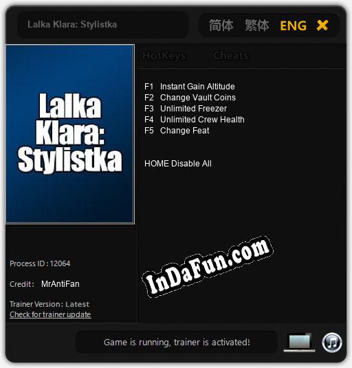 Trainer for Lalka Klara: Stylistka [v1.0.4]