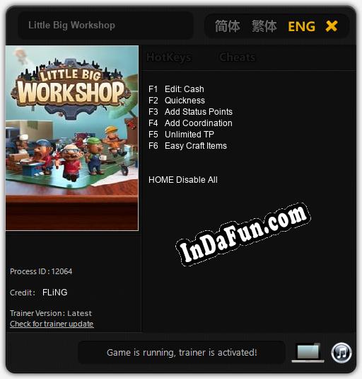 Little Big Workshop: Cheats, Trainer +6 [FLiNG]