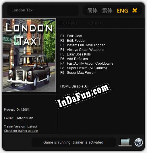 Trainer for London Taxi [v1.0.5]